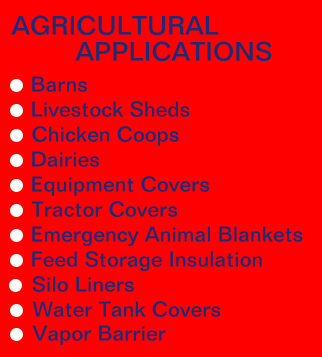 AGRICULTURAL APPLICATIONS